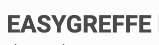 Easygreffe logo